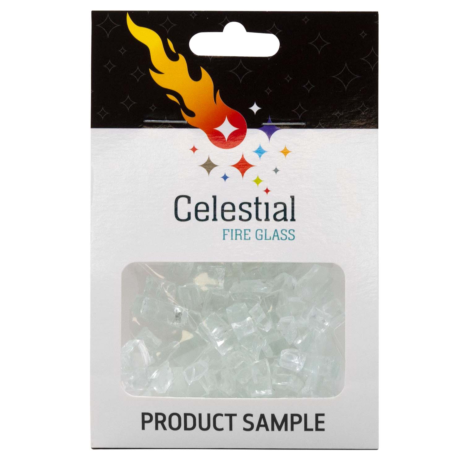 Tempered Fire Glass - 1/4" Diamond Starlight Clear