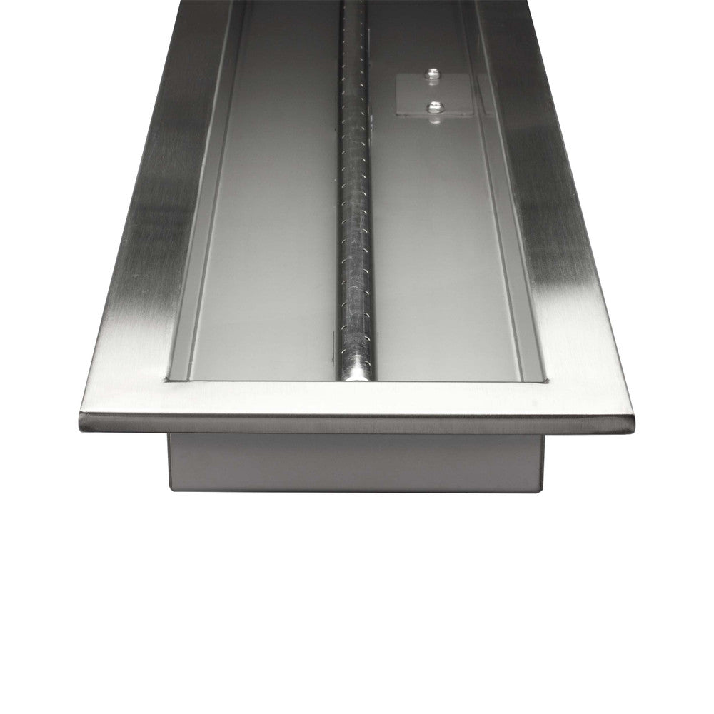 36" x 6" CSA Certified Fire Pit Burner Kit, Stainless Steel, Propane, Electronic Ignition