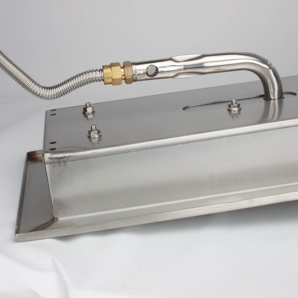 The propane air mixer included on a CSA Certified fire pit kit