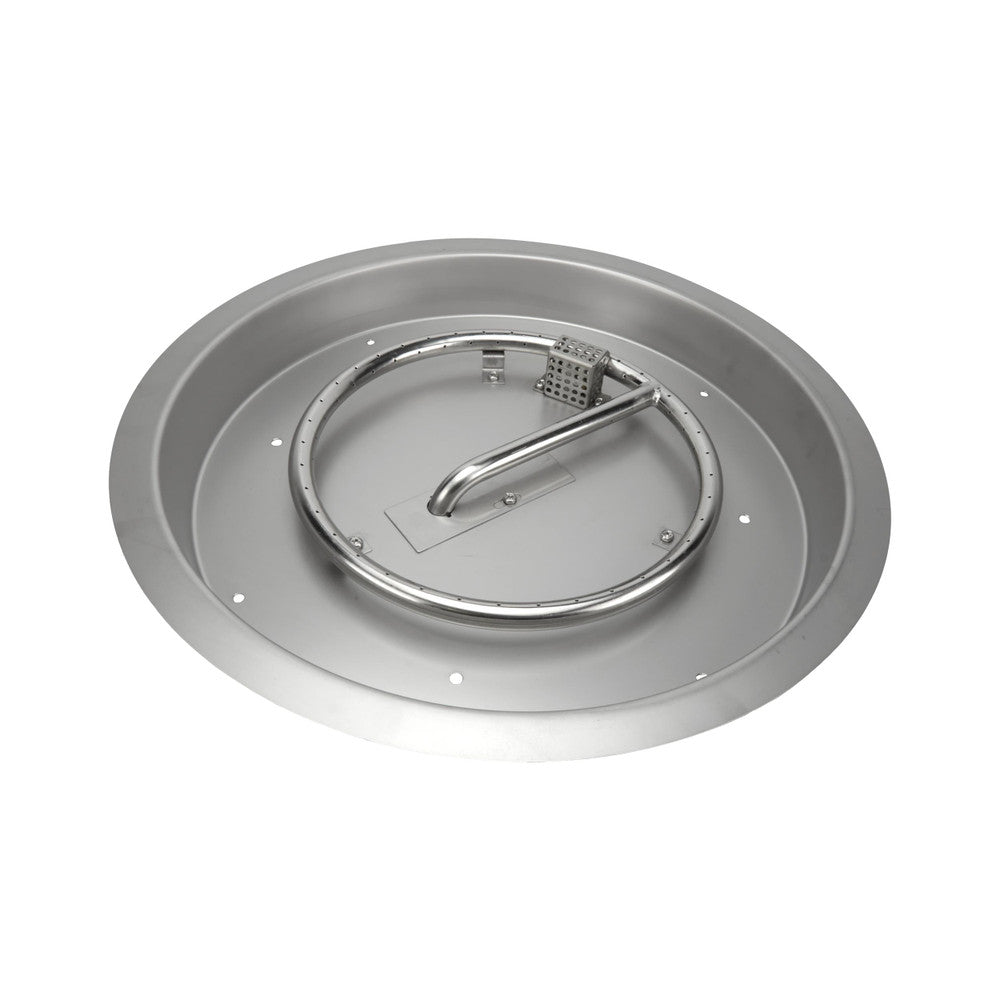 Burner Pan of a 19" Round CSA certified LP burner kit
