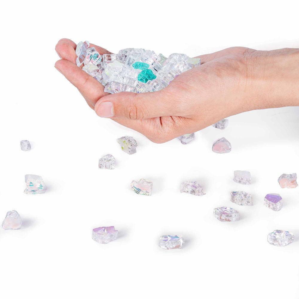 Tempered Fire Glass - 1/4" Iridescent Rainbow