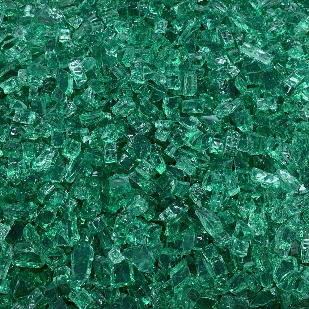 Terrestrial Green Fire Glass - 1/4" Tempered