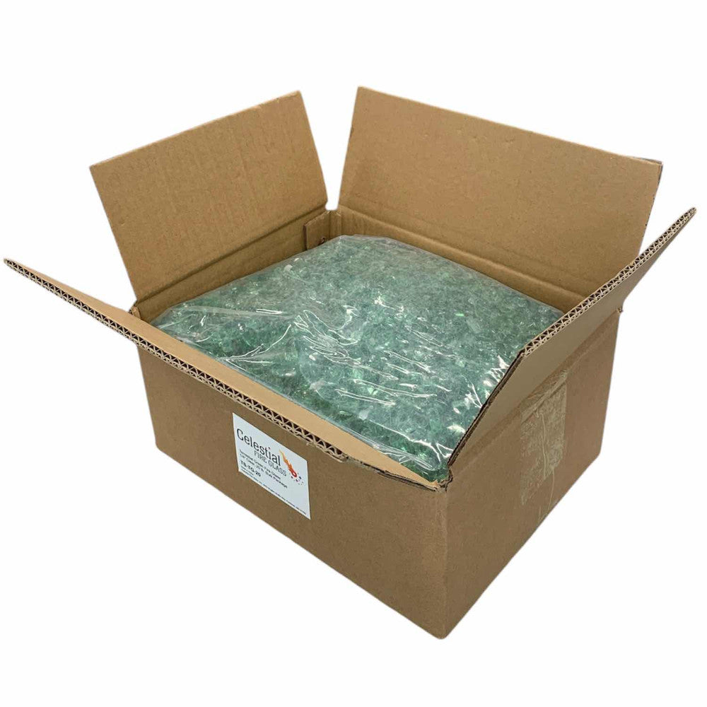 Bulk Fire Glass - Dark Green