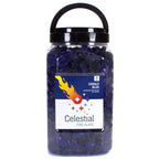 10lb jar of Cobalt Blue Crushed Fire Glass