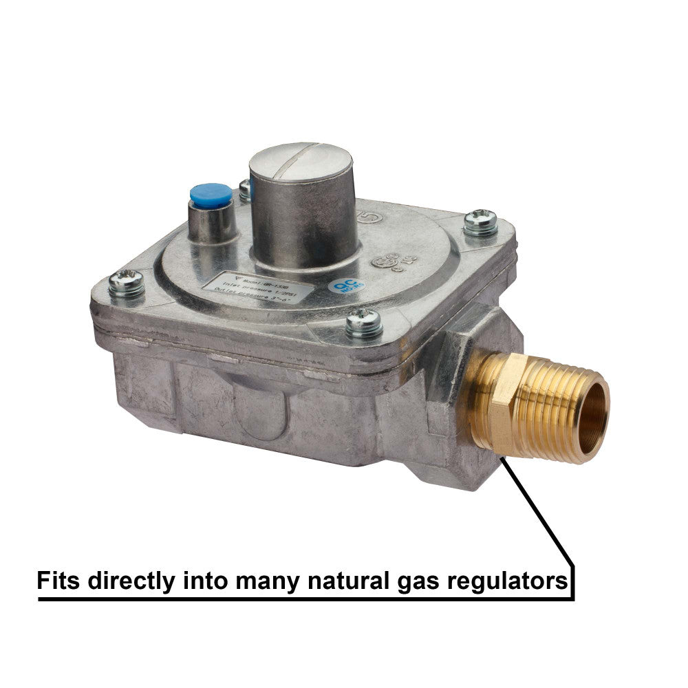 1/2" Male NPT x 1/2" Male NPT Coupling