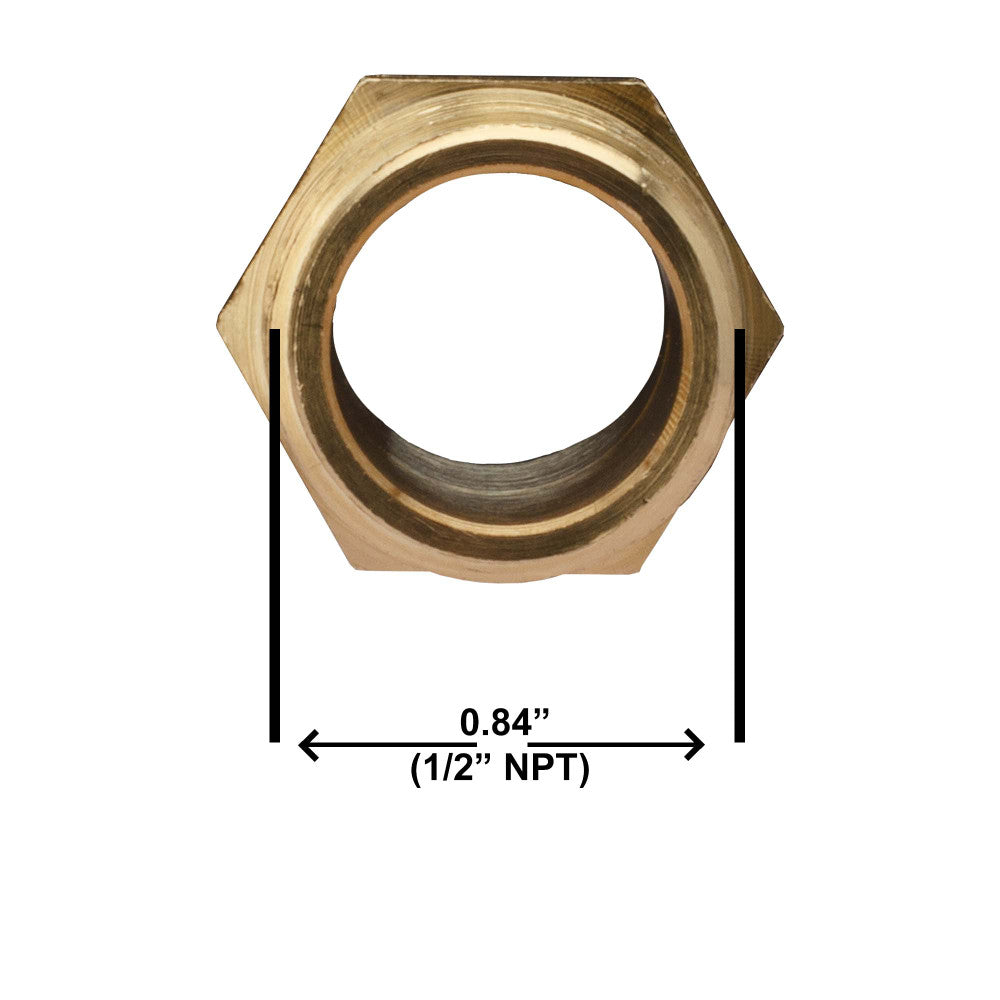 1/2" Male NPT x 1/2" Male NPT Coupling