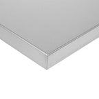 304 Stainless steel is used to make our Fire Pit Cover for 24" x 24" Square Burner Pan