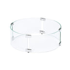 Tempered Glass Flame Guard for 13" Round Fire Pit