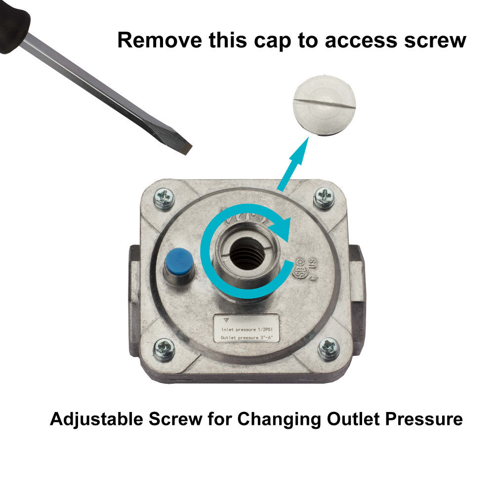 How to adjust the LP Propane Gas Regulator