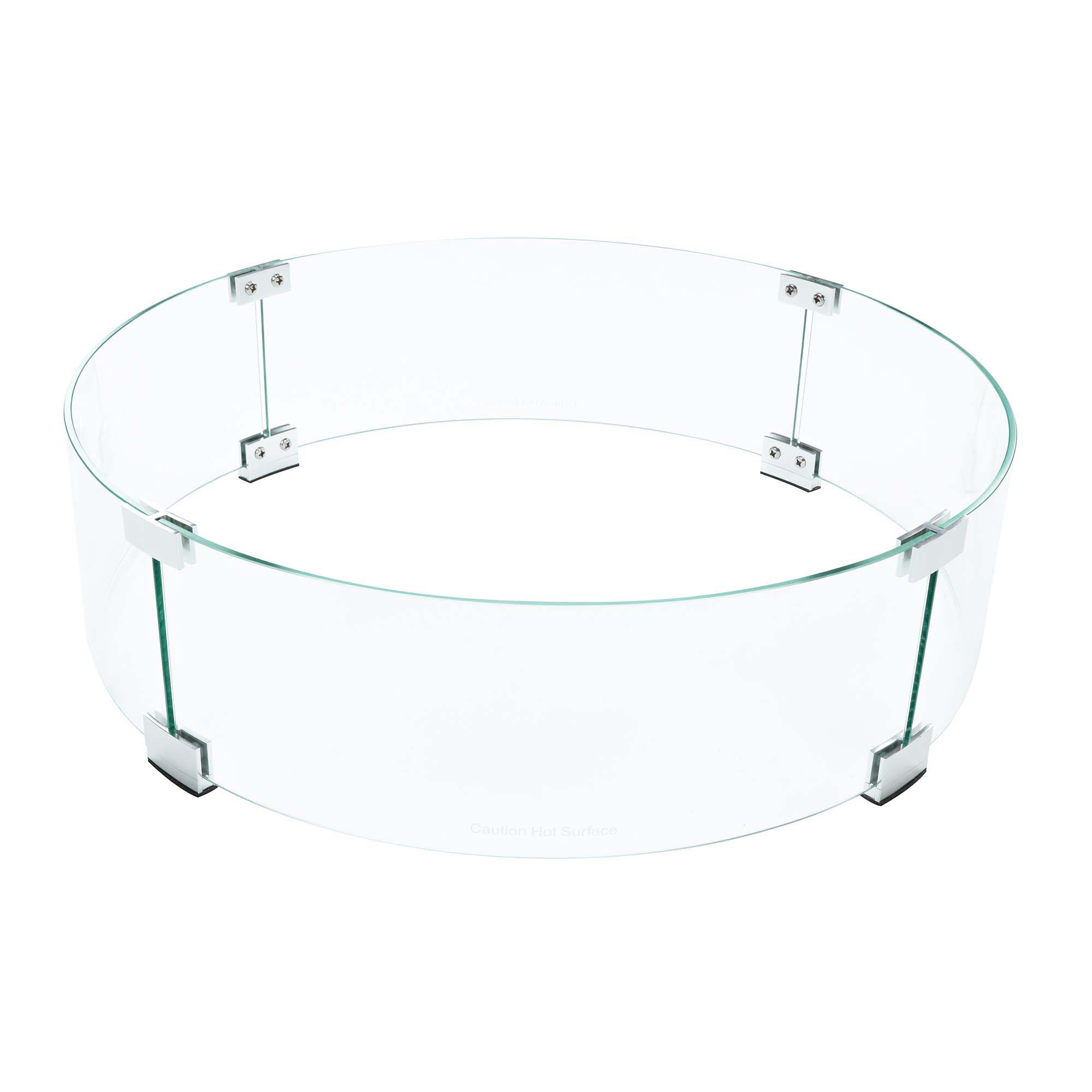 Wind Guard for 19" Round Burner Pan (23" x 6")