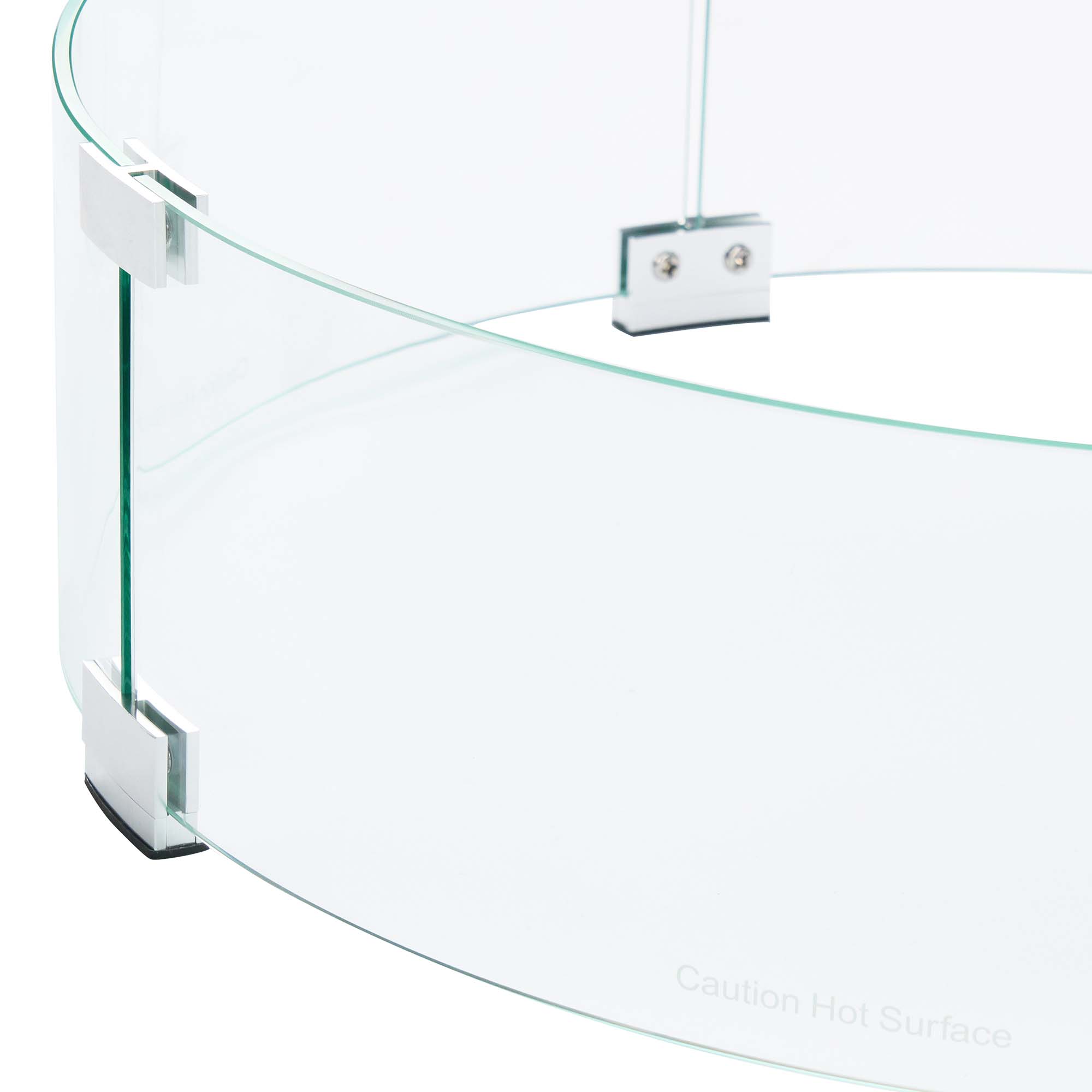 Wind Guard for 19" Round Burner Pan (23" x 6")