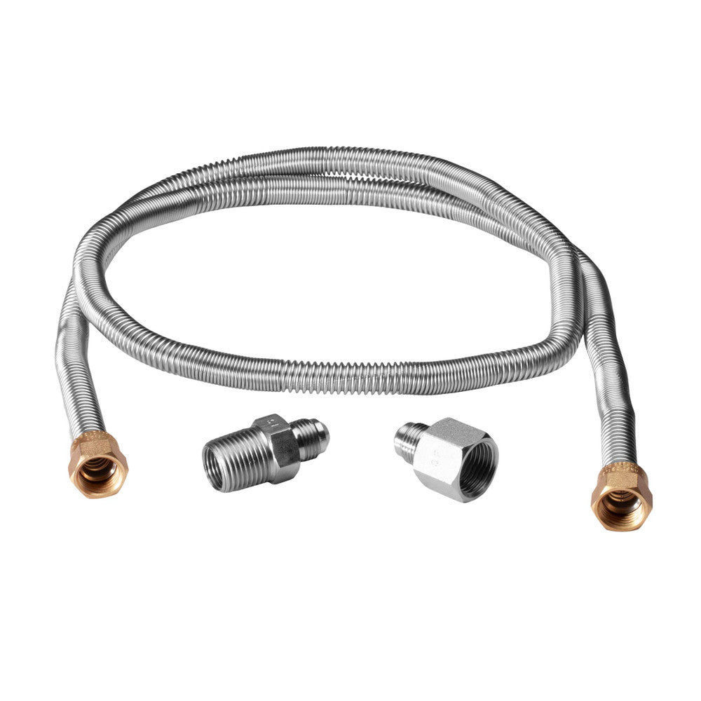 48" whistle free flex line for gas fire pits