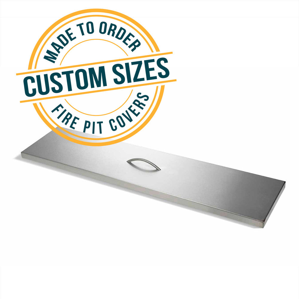 Custom Stainless Steel Cover for Fire Pit Table