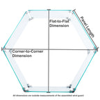 Custom Wind Guard - Hexagon